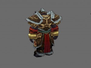 leather suit - cow magic 09 3D Модель