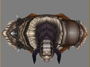 leather suit - cowman 01 3D Model