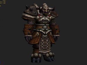 leather suit - cowman 01 3D Model