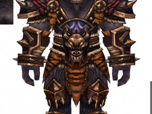 leather suit - cow 02 Model 3D