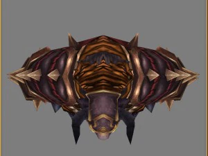 leather suit - cow 02 3D Model