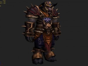 leather suit - cow 02 3D Model