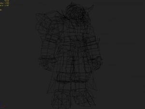 leather suit - cowman 03 3D Model