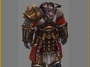 leather suit - cowman 04 3D Model