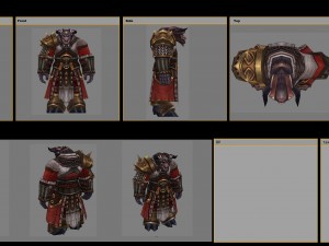 leather suit - cowman 04 Modelo 3D