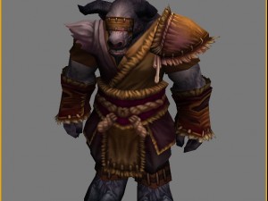 leather suit - cow 05 3D Model