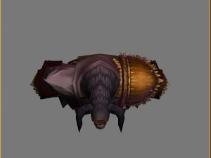 leather suit - cow 05 3D Model