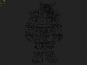 leather suit - cow 05 3D Model