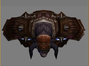 leather suit - cow 07 3D Model