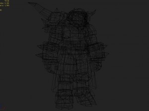 leather suit - cowman 09 3D Model