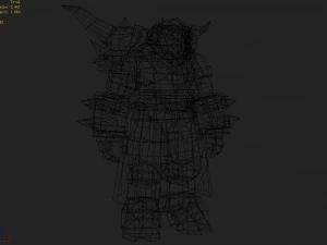 leather suit - cowman 09 3D Model