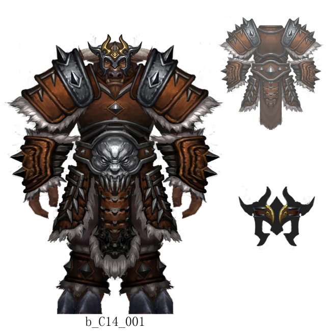 leather suit - cow man 11 3D Model .c4d .max .obj .3ds .fbx .stl .blend 