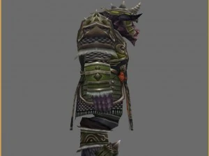 leather suit - cowman 12 3D Model