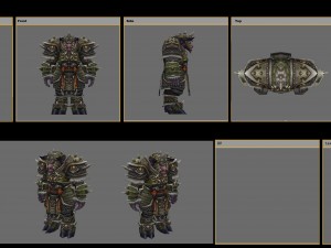 leather suit - cowman 12 3D Model