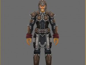 light suits 01 3D Model