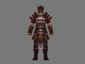 light suit - male 02 Model 3D