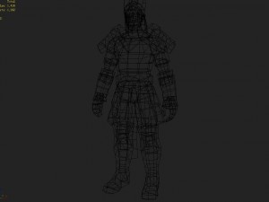 light suit - male 02 Model 3D