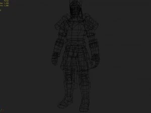 light suit - male 02 3D Model