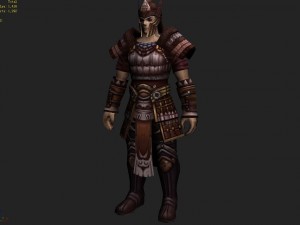 light suit - male 02 Model 3D