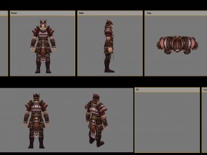 light suit - male 02 Model 3D