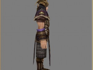 light armor set - male 03 3D Model