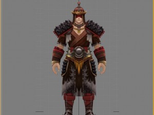 light suit - male 04 Model 3D