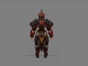 light suit - male 04 3D Model