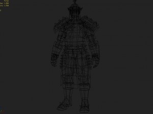 light suit - male 04 Model 3D