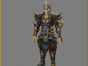 light armor set - male 05 3D Model