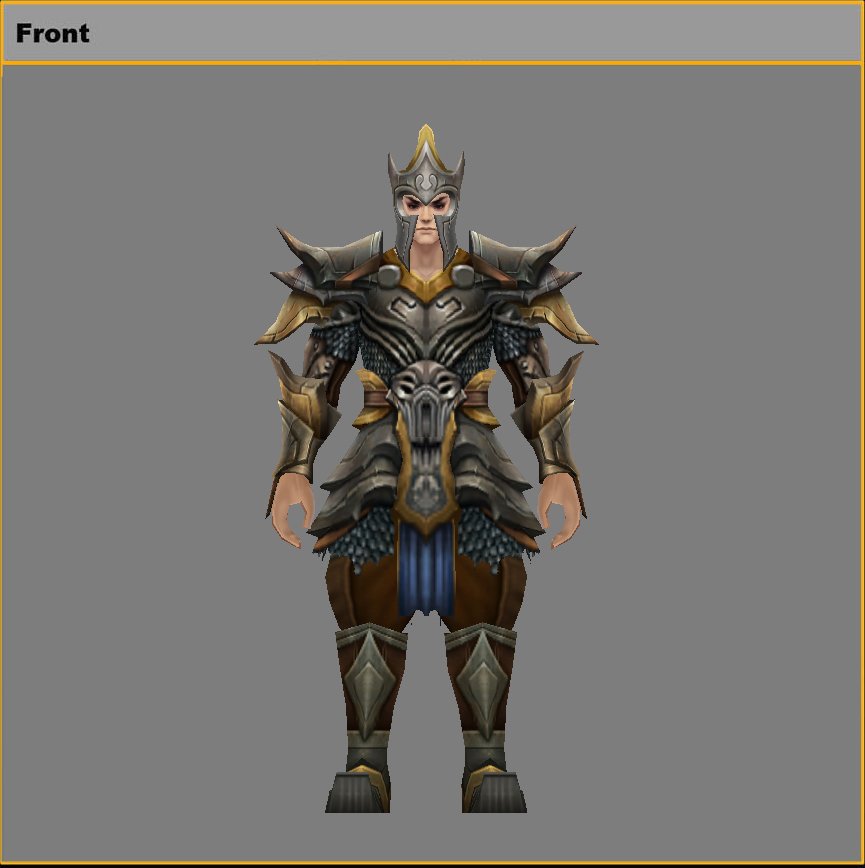 Light Armor Set - Male 05 3D Model in Man 3DExport
