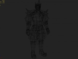 light armor set - male 05 3D Model