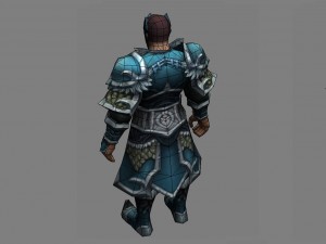 light suit - male 07 Model 3D