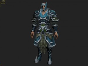 light suit - male 07 Model 3D
