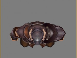 light armor set - men 08 3D-Modell