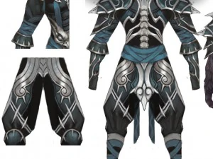 terno leve - masculino 10 Modelo 3D