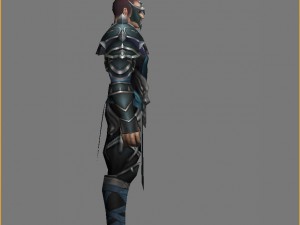 light suit - men 10 3D Модель