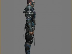 light suit - men 10 3D Model