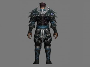 light suit - men 10 3D Model