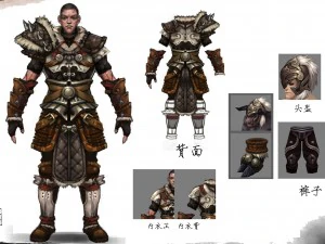 terno de couro leve 01 Modelo 3D