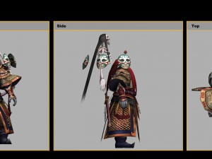 chinese drama actor 3D Model