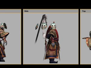 chinese drama actor 3D Model