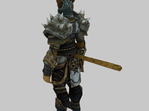 heavy armor set 01 3D Model