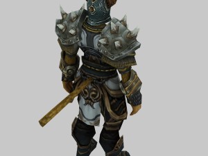 heavy armor set 01 3D Model