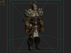 heavy armor set 01 3D Model