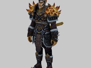 heavy armor set 11 3D Model