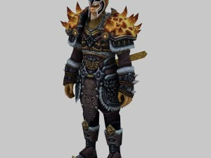 heavy armor set 11 3D Model