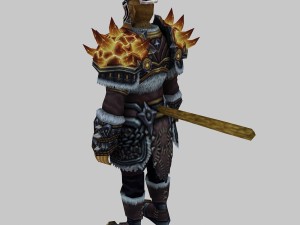 heavy armor set 11 3D Model