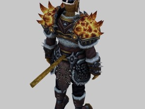 heavy armor set 11 3D Model