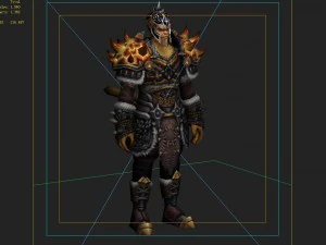 heavy armor set 11 3D Model