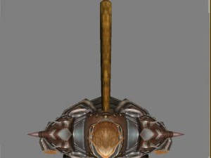 heavy armor set - monkey 01 3D Model